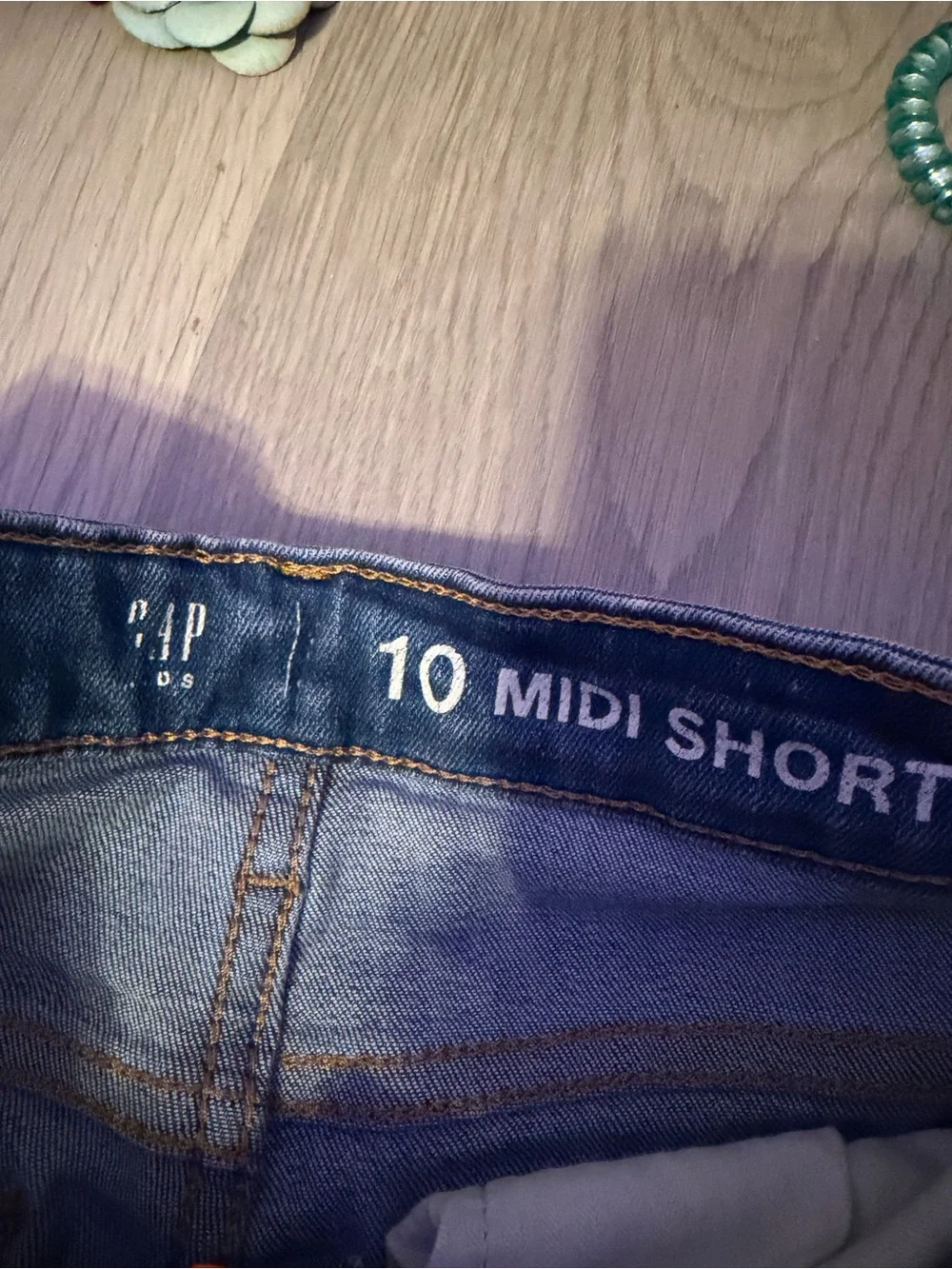 4 Pairs of Girls Denim Shorts size 10-12